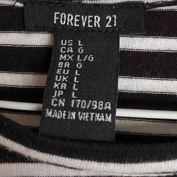 Striped tshirt dress - Picture 4 of 4